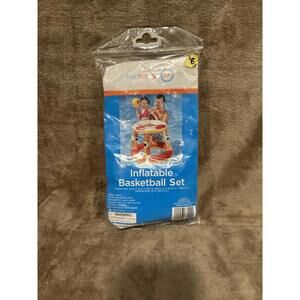 NEW Inflatable Basketball Set Swimming Pool Set Water Toy 22”